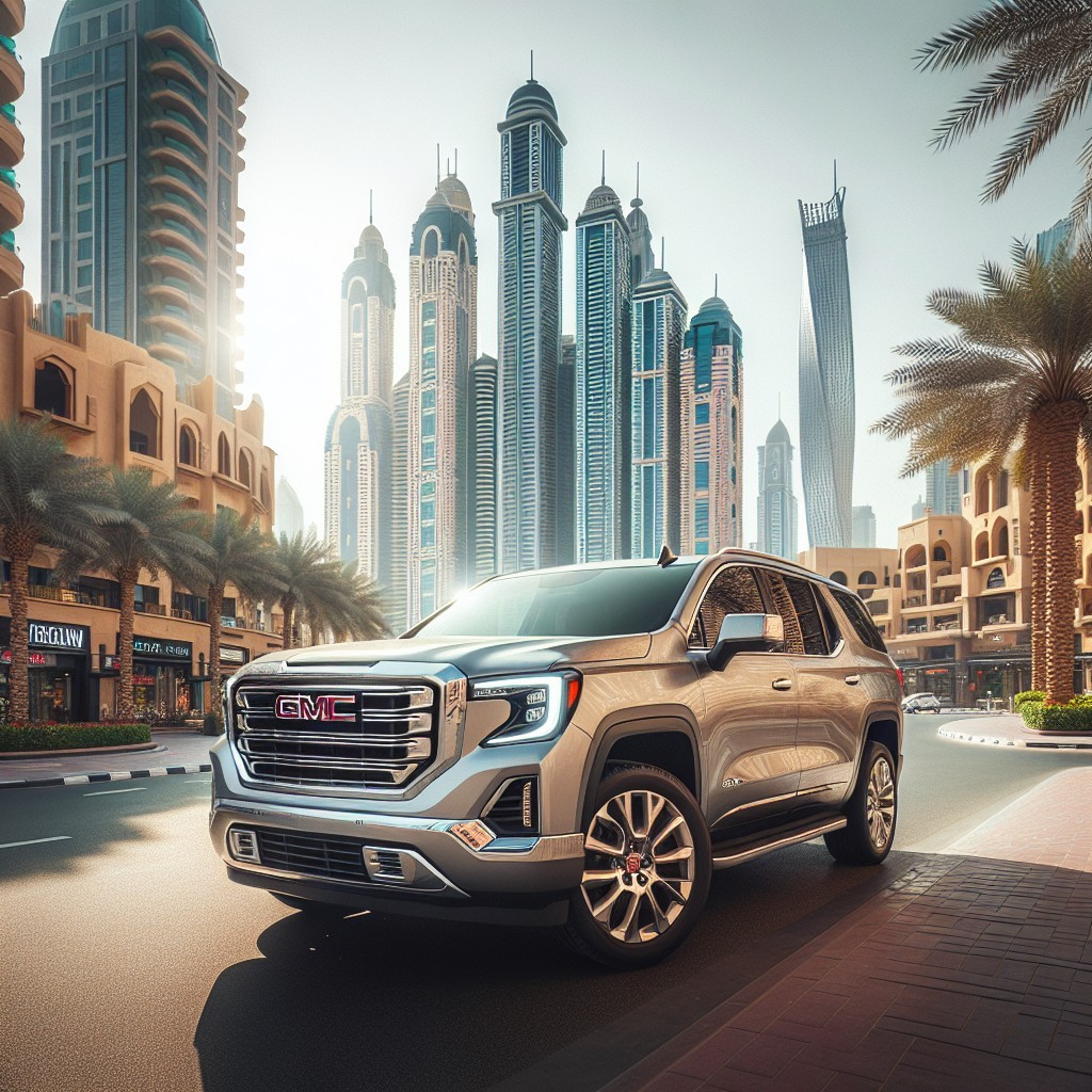 img GMC Rental in Dubai: Full-Size SUVs for Family Comfort
