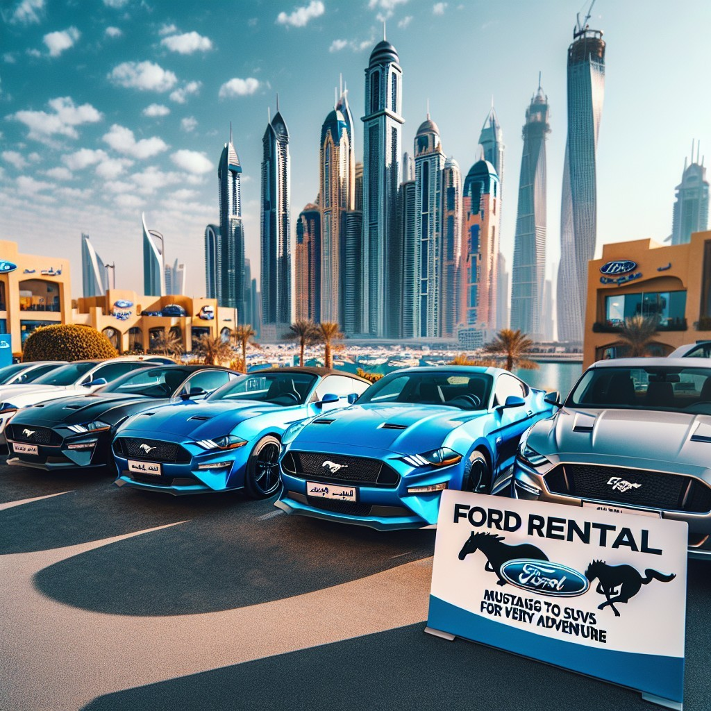 Rent a Ford in Dubai: From Mustangs to SUVs for Every Adventure