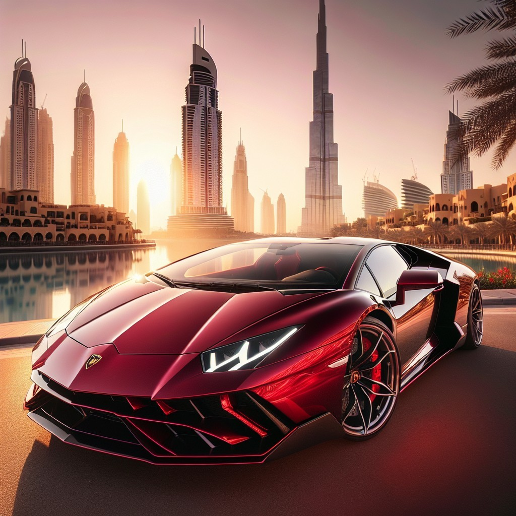 img Rent a Lamborghini in Dubai: Supercar Thrills beneath the Burj Khalifa