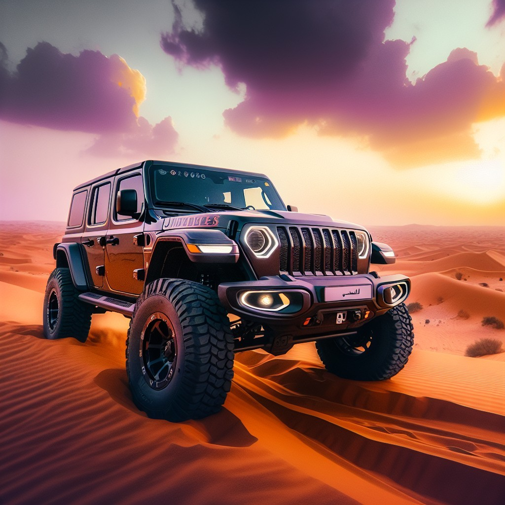 Rent a Jeep in Dubai: Conquer Desert Dunes in an Iconic 4×4