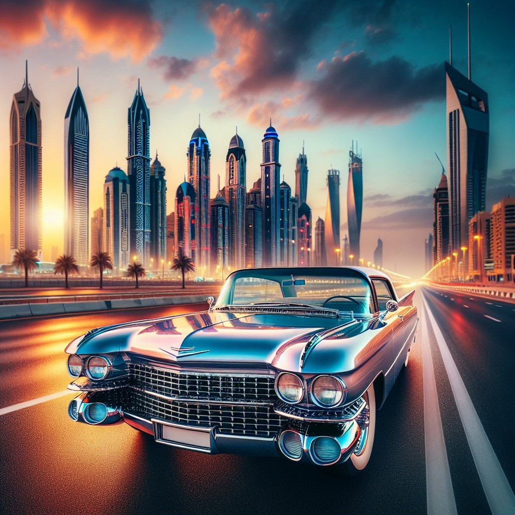 img Cadillac Rental in Dubai: Cruise the Emirates in Classic American Style