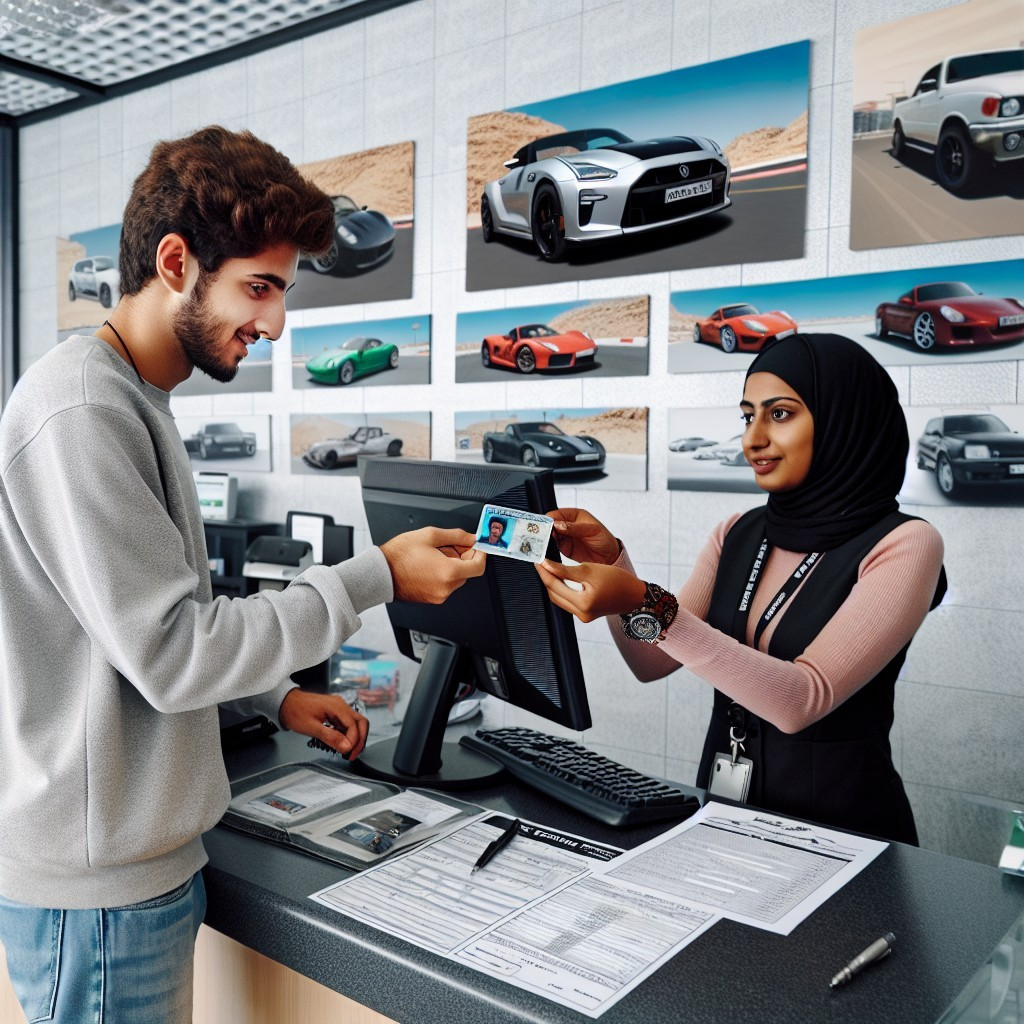 img Can I Rent A Car With New License In Dubai?