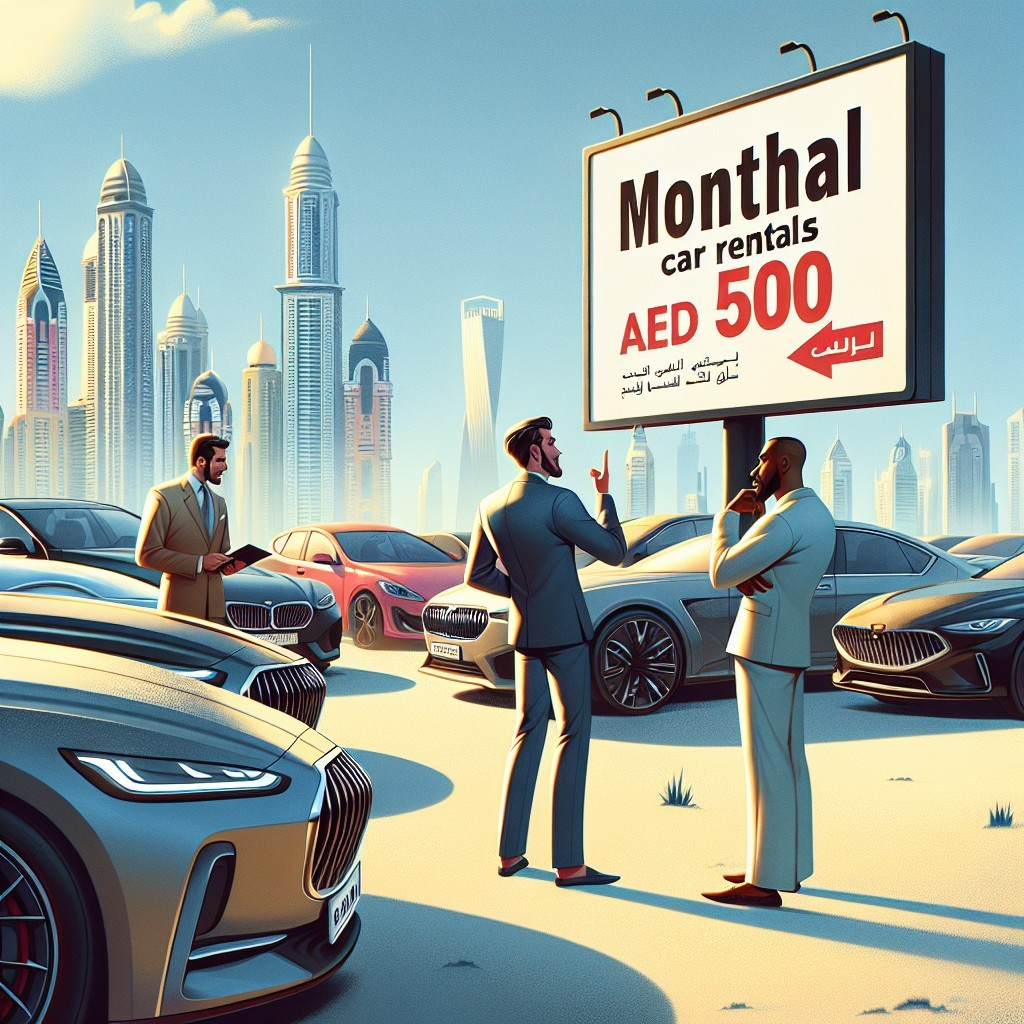 Monthly Car Rentals in Dubai: Are AED 500 Deals Worth It?