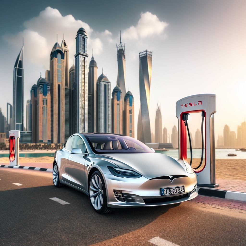 Rent a Tesla in Dubai: Embrace Electric Power with Supercharger Convenience