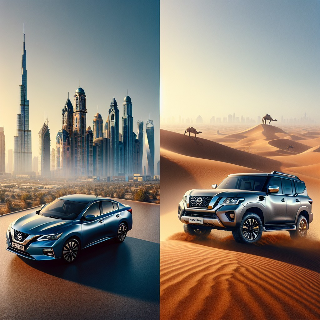Rent a Nissan in Dubai: From Budget Sedans to Desert-Ready Patrols