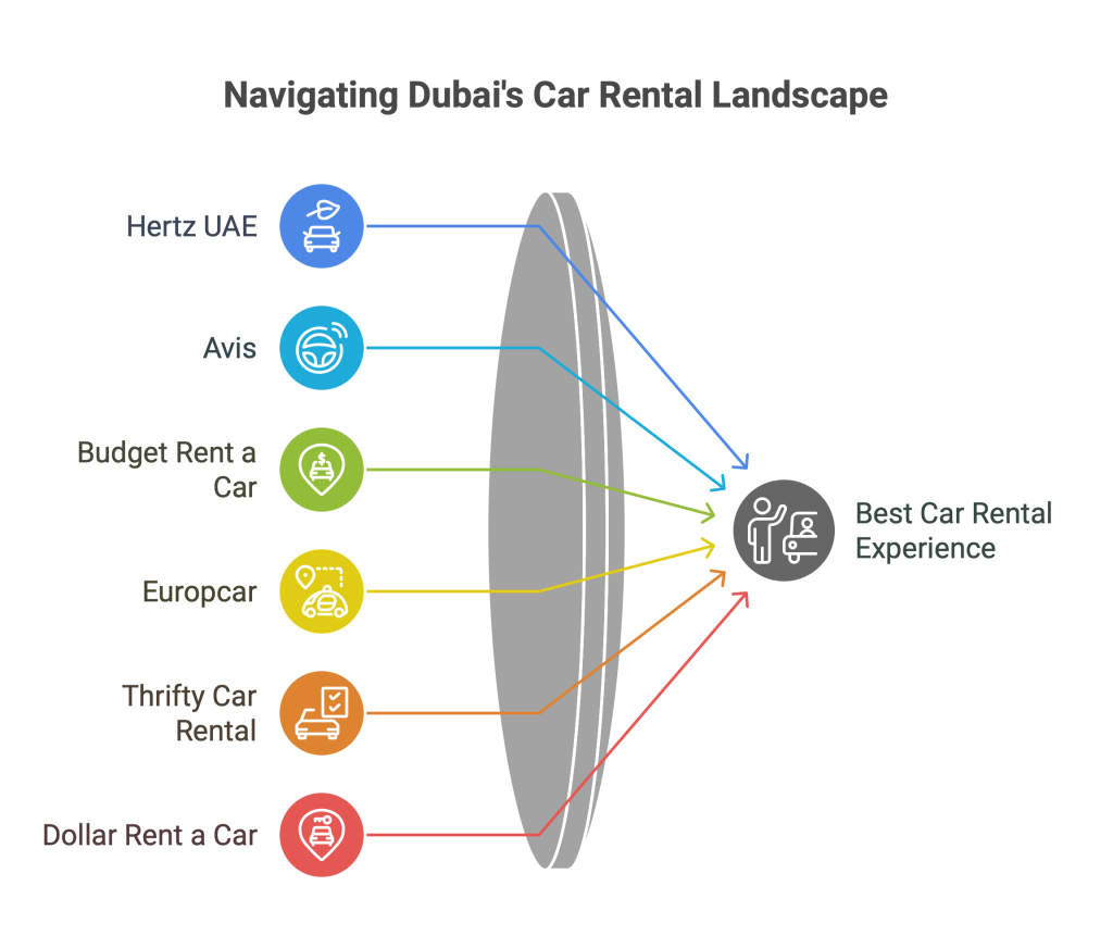 top car rental companies in dubai