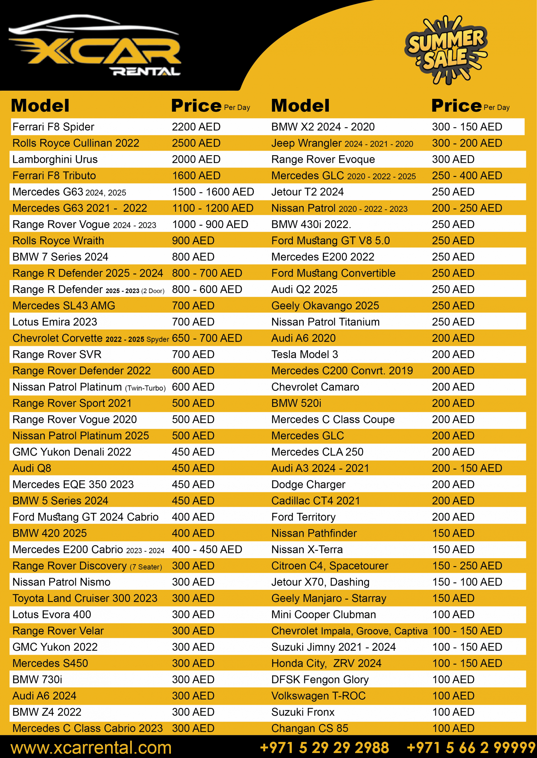 how much to rent a car in dubai monthly scaled How much to rent a car in Dubai monthly?